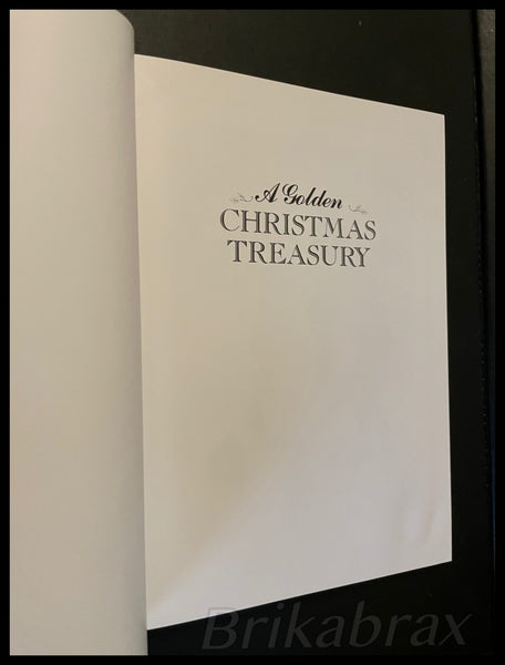 A Golden Christmas Treasury by Mark Daniels Hardback Book, 1993 SOLD USED