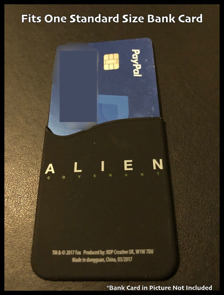Alien Covenant Phone Card Wallet - Silicon Bank Card Holder - Online Exclusive NEW