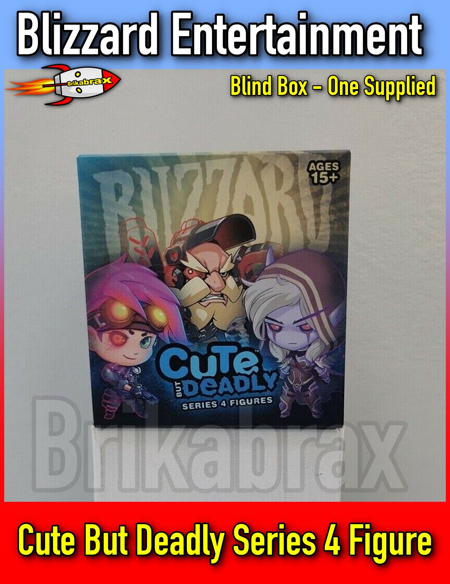 Blizzard Cute But Deadly Series 4 Figure Blind Box (Random Contents) New Sealed