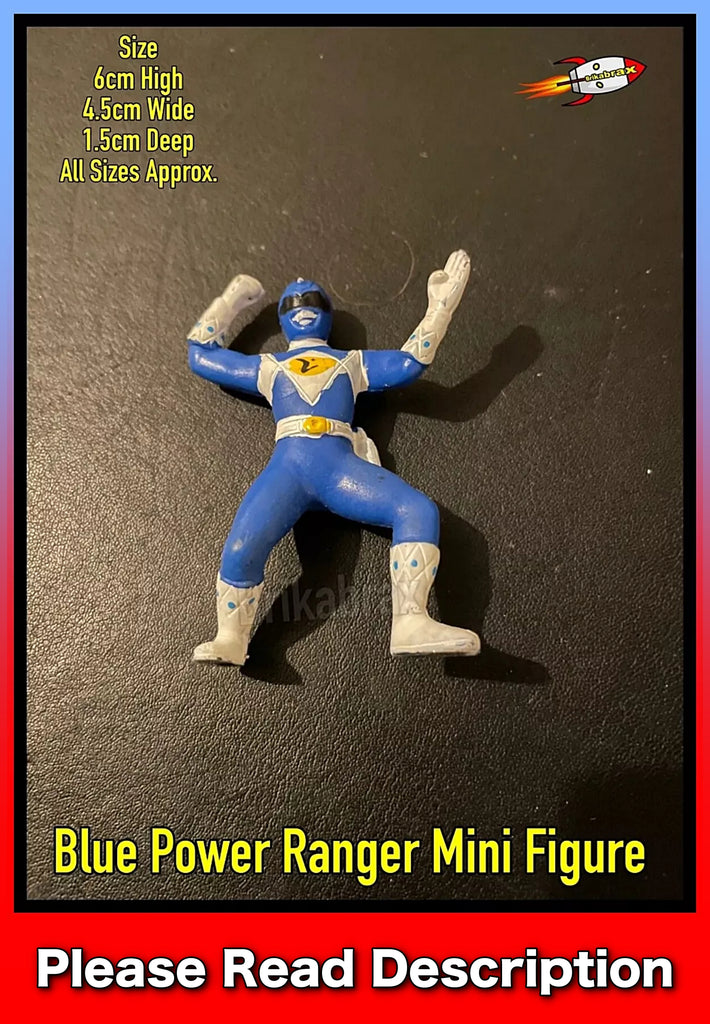 Power Ranger Min Blue Power Ranger Mini Figure – Brikabrax.com
