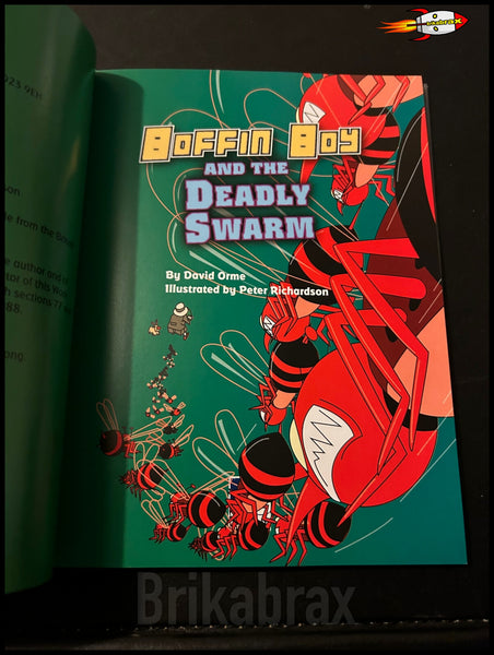 Boffin Boy and the Deadly Swarm EX Library Book - Paperback Book SOLD USED