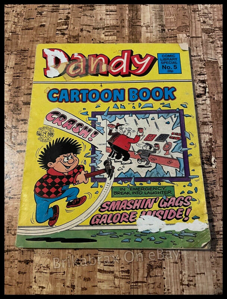 Dandy Comic Library No. 5 & No. 8 (Both Books Are Sold Damaged as a Bundle) Paperbacks