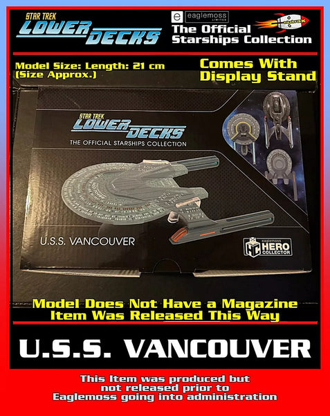 Eaglemoss Star Trek Lower Decks The Starship Collection: USS Vancouver NCC-70492