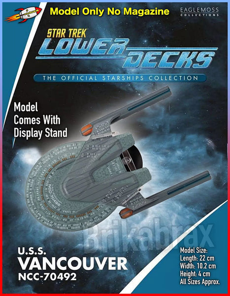 Eaglemoss Star Trek Lower Decks The Starship Collection: USS Vancouver NCC-70492