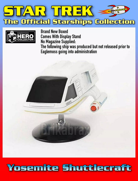 Eaglemoss Star Trek Lower Decks The Starship Collection: Yosemite Shuttlecraft