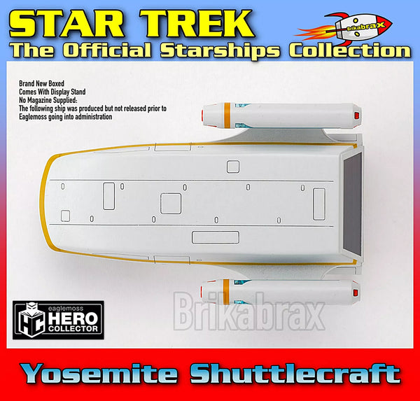 Eaglemoss Star Trek Lower Decks The Starship Collection: Yosemite Shuttlecraft