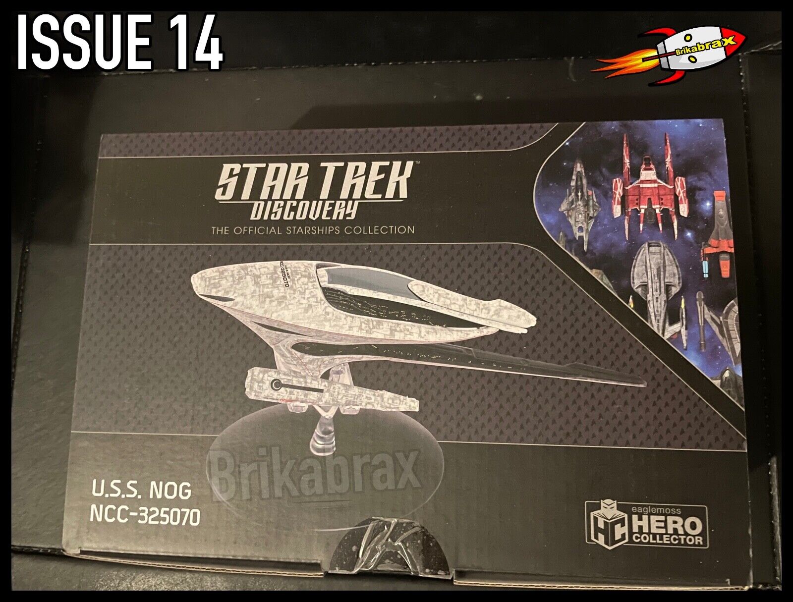Eaglemoss Star Trek: USS NOG NCC-325070 Model Ship - Brand New