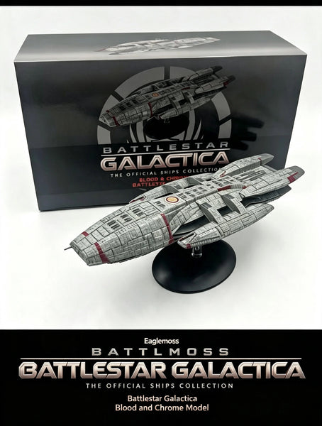 Battlestar Galactica (Blood & Chrome) Model Diecast Ship (Eaglemoss / Battlestar Galactica) New Boxed