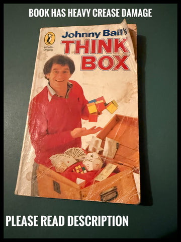Johnny Ball's Think Box (Puffin Books) by Johnny Ball Paperback Book (sold damaged) 1982