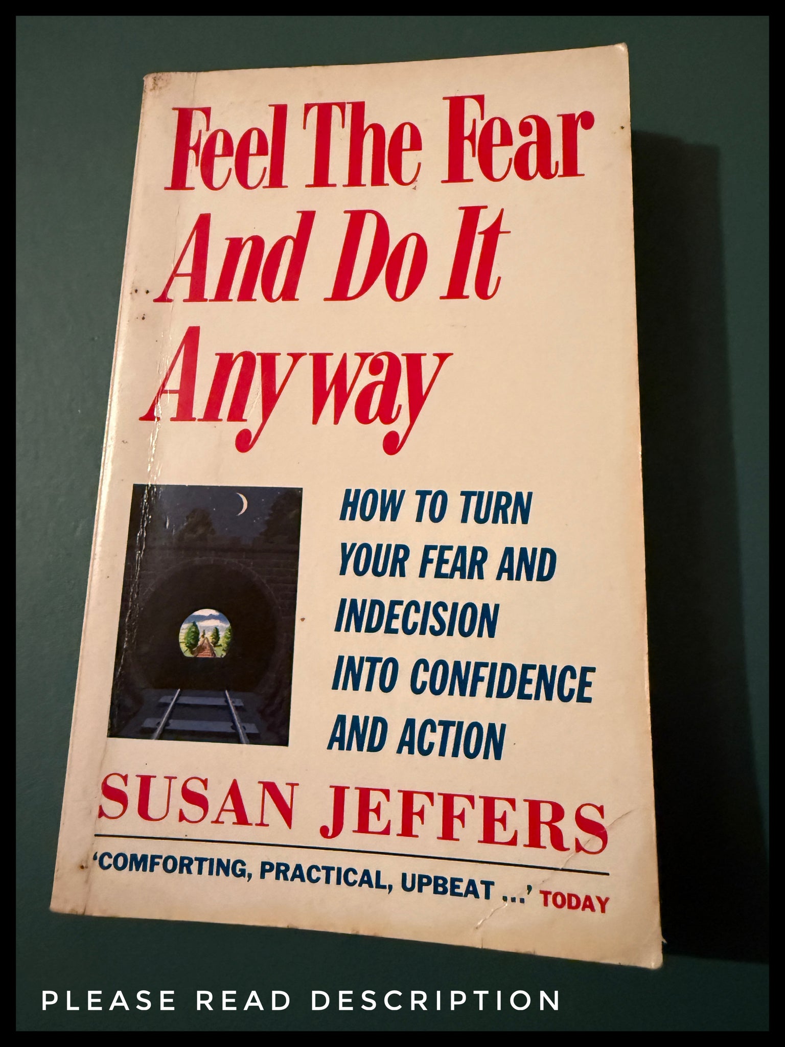 Feel The Fear And Do It Anyway by Susan Jeffers Paperback Book Published 1991 SOLD USED
