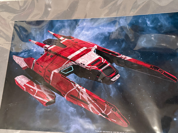 Star Trek Picard - La Sirena Print - Eaglemoss Starships - Subscriber Issue - New Sealed
