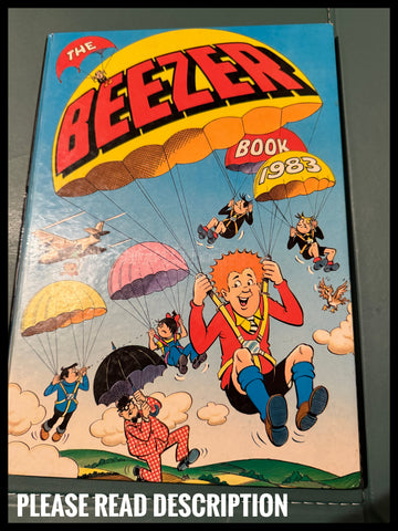 Beezer Book 1983 Hardback Annual Sized Book SOLD USED
