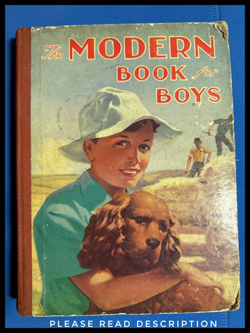 The Modern Book For Boys - Brin Brothers Edition Circa 1950 - Hardback Book - Sold Vintage Used