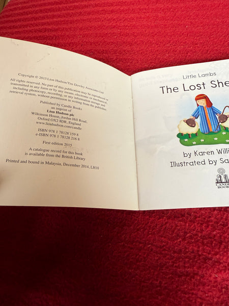 The Lost Sheep Paperback Book 2015 Edition SOLD USED