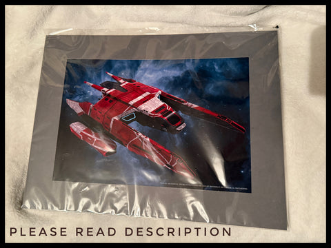 Star Trek Picard - La Sirena Print - Eaglemoss Starships - Subscriber Issue - New Sealed