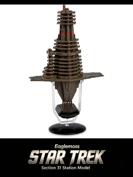 Section 31 Headquarters Model Diecast Space Station SPECIAL EDITION Eaglemoss / Star Trek Discovery New Boxed