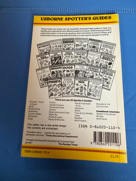 The Seashore (Spotter's Guide) by Su Swallow Paperback Pocket Sized Book 1978