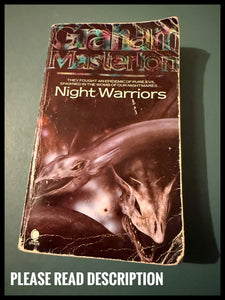 Night Warriors by Graham Masterton Paperback Book Published 1989