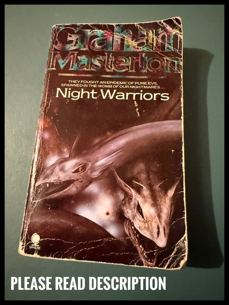 Night Warriors by Graham Masterton Paperback Book Published 1989