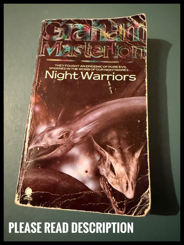 Night Warriors by Graham Masterton Paperback Book Published 1989
