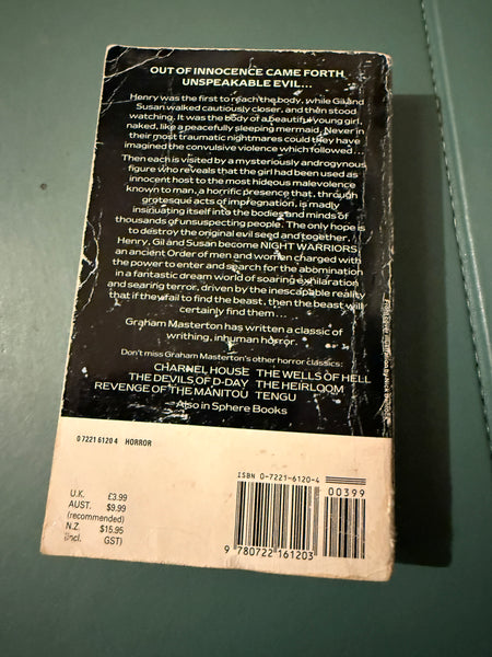 Night Warriors by Graham Masterton Paperback Book Published 1989