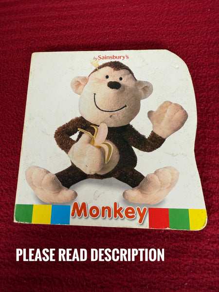 MONKEY by Sainsbury’s Board Book SOLD USED