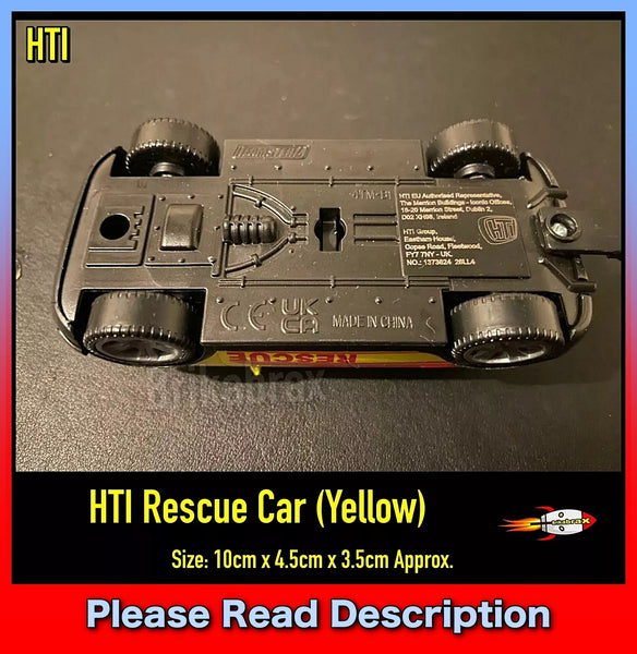 HTI Brand: Teamsterz Rescue Car (Yellow) 10.5cm Toy - USED (Read Description)