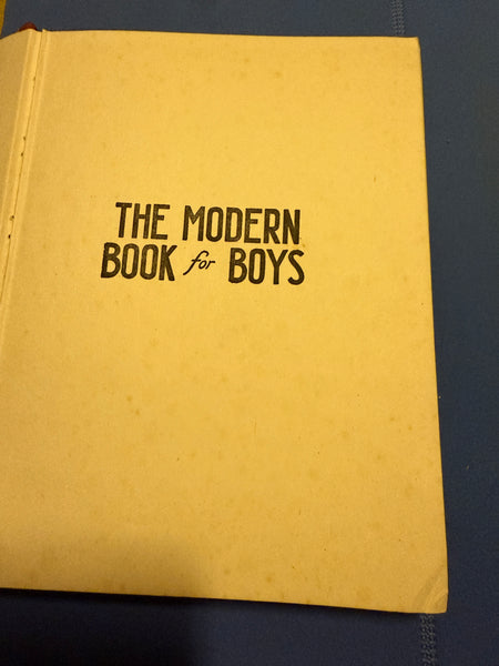 The Modern Book For Boys - Brin Brothers Edition Circa 1950 - Hardback Book - Sold Vintage Used