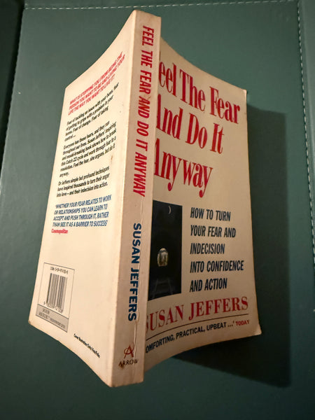 Feel The Fear And Do It Anyway by Susan Jeffers Paperback Book Published 1991 SOLD USED