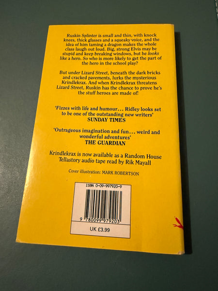 Krindlekrax by Philip Ridley (Paperback, 1992)