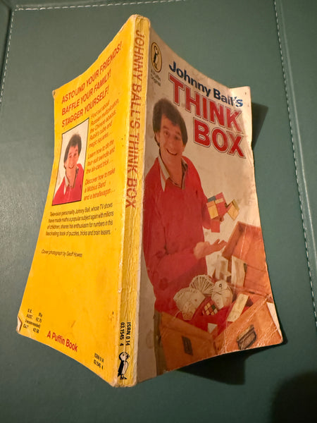 Johnny Ball's Think Box (Puffin Books) by Johnny Ball Paperback Book (sold damaged) 1982