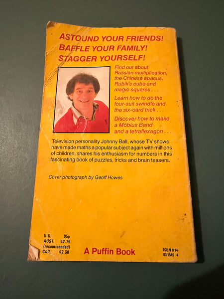 Johnny Ball's Think Box (Puffin Books) by Johnny Ball Paperback Book (sold damaged) 1982