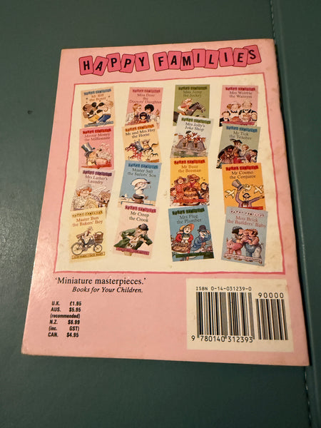 Mrs. Wobble the Waitress (Happy families) by Allan Ahlberg & Janet Ahlberg A Puffin Paperback Book 1988