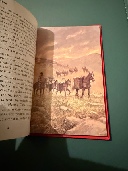 Vintage Ladybird Book : The Story of our Canals Small Hardback Book 1975