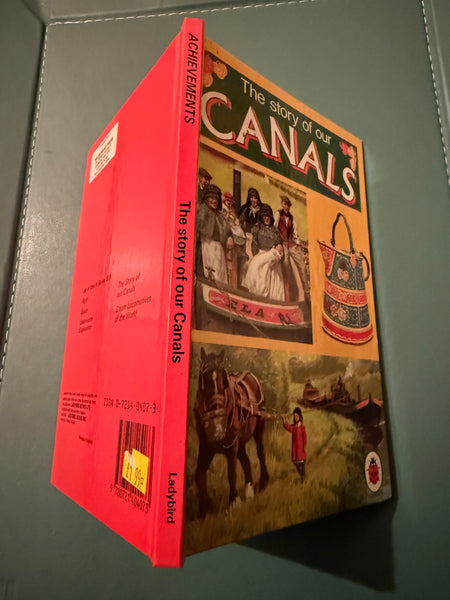 Vintage Ladybird Book : The Story of our Canals Small Hardback Book 1975