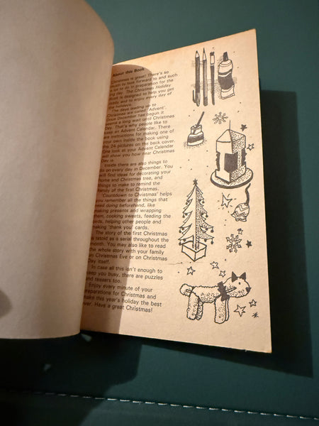 The Christmas Holiday Fun Book by Susan Vesey & Meryl Doney Paperback Book 1983