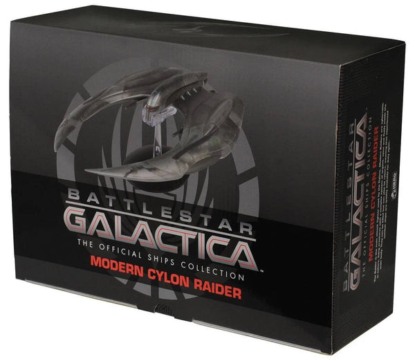 Modern Cylon Raider (2004 Series) Model Diecast Ship (Eaglemoss / Battlestar Galactica) New Boxed