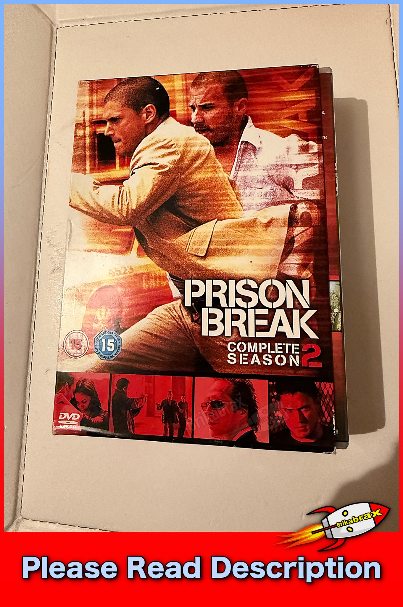 Prison Break - Season 2 [DVD] PAL Region 2 (USED)