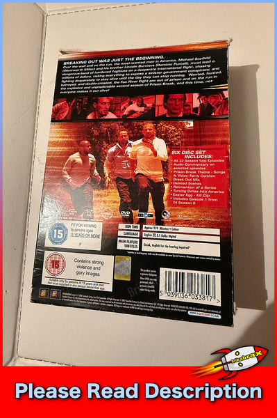Prison Break - Season 2 [DVD] PAL Region 2 (USED)