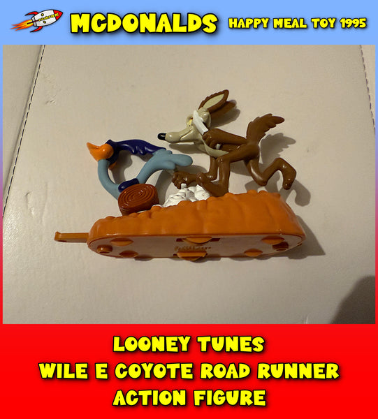 Looney Tunes Wile E Coyote Road Runner McDonald's 1995 (USED)