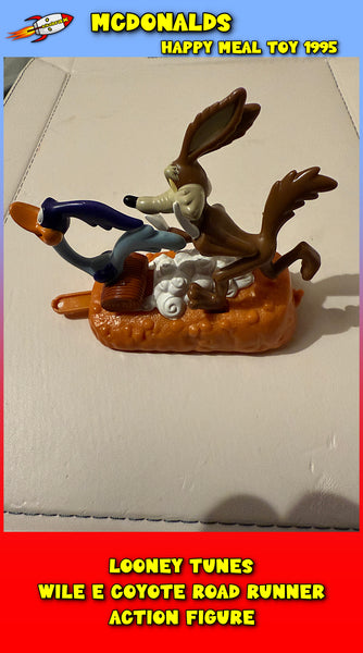 Looney Tunes Wile E Coyote Road Runner McDonald's 1995 (USED)