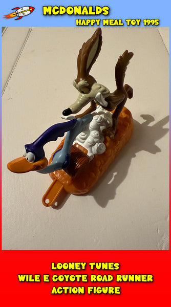 Looney Tunes Wile E Coyote Road Runner McDonald's 1995 (USED)