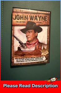 John Wayne Collectors Edition DVD PAL Region 2 (4 Disc DVD 2012) (USED)