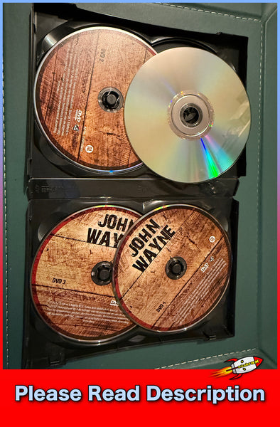 John Wayne Collectors Edition DVD PAL Region 2 (4 Disc DVD 2012) (USED)