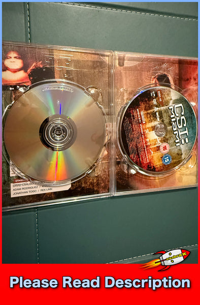 CSI Miami Season 4 Part 1 - Episodes 1-14 (PAL Region 2 DVD Set) SOLD USED