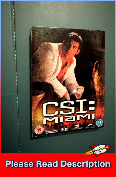 CSI Miami Season 4 Part 1 - Episodes 1-14 (PAL Region 2 DVD Set) SOLD USED