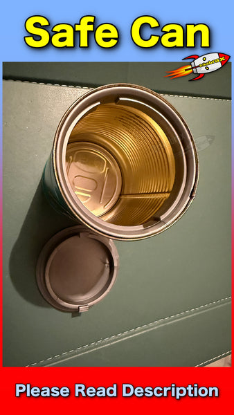Secret Heinz Baked Bean Tin Can Safe Metal Money Cash Security Hidden Stash Key