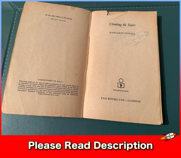 Climbing the Stairs By Margaret Powell (Pan Paperback Book 1971)
