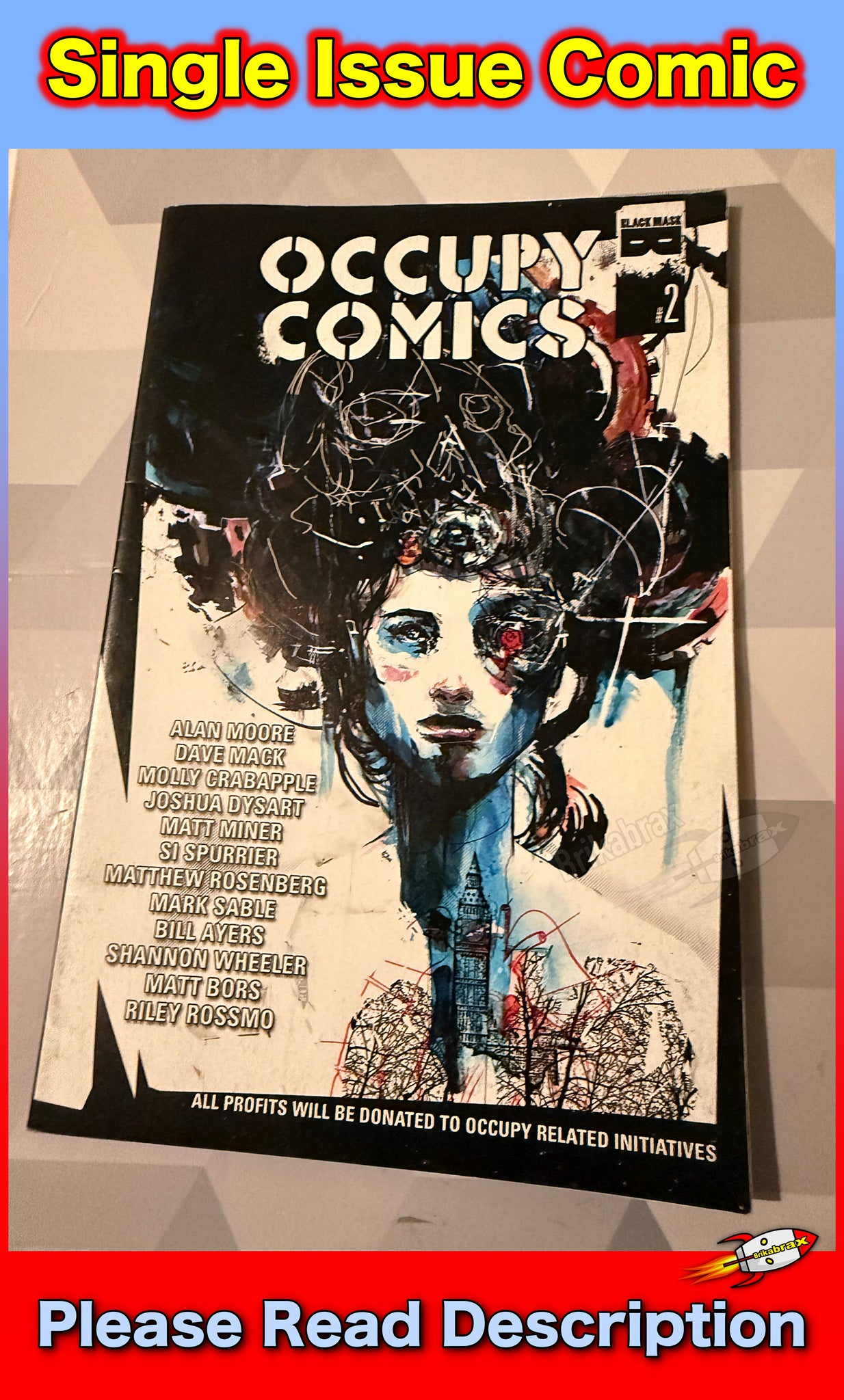OCCUPY Comics #2 - B&B Black Mask Comic #3O9 (Used Comic)