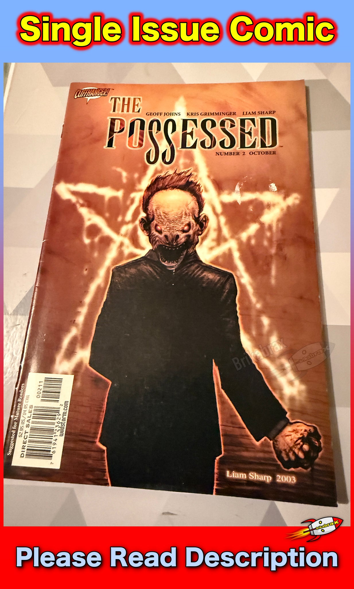 The Possessed Number 2 October 2003 - Wildstorm Comics (Used Comic)